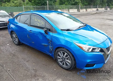 2020 Nissan Versa Sv Xtronic Cvt из США, поврежденный, VIN 3N1CN8EV9LL844498